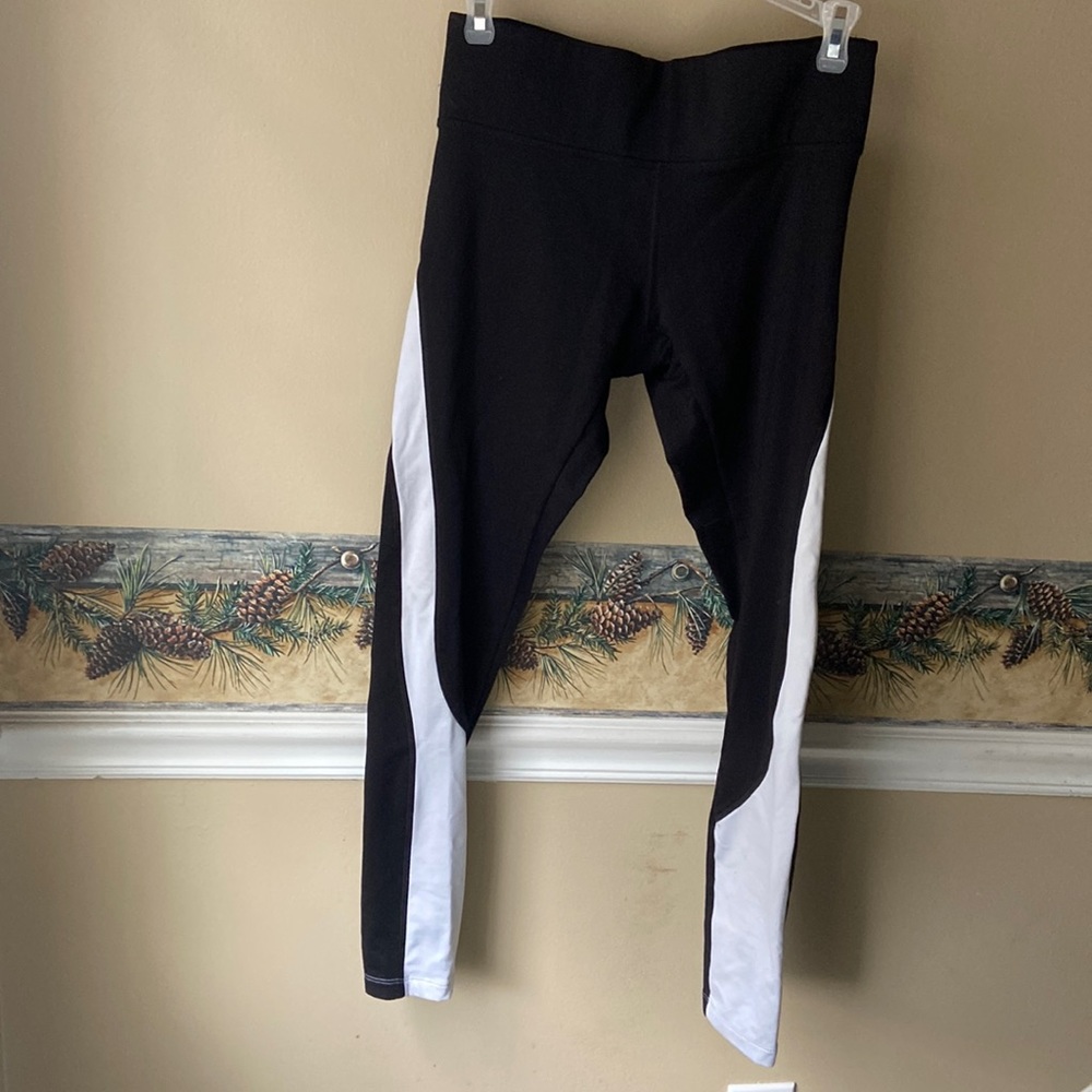 Pink cozy high waisted leggings, size s